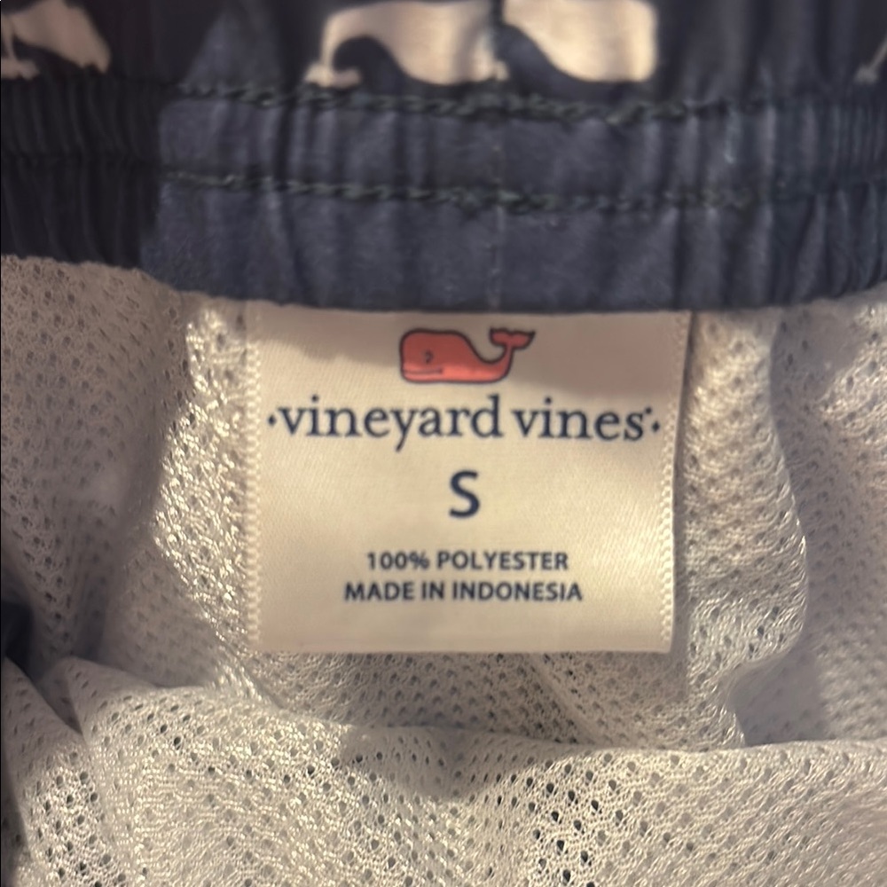 Vineyard Vines Men's Nautical/Patriotic Red, White, & Blue Swim Trunks sz Small - Picture 3 of 8